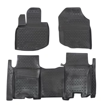   EgriAuto 3D covorașe de cauciuc premium cu capse Honda Jazz 2009-2014