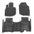 EgriAuto 3D covorașe de cauciuc premium cu capse Honda Jazz 2009-2014