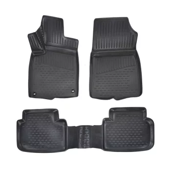   EgriAuto covoare auto 3D premium cu prindere HONDA Civic/Liftback 2. sor USB port cu 2022-