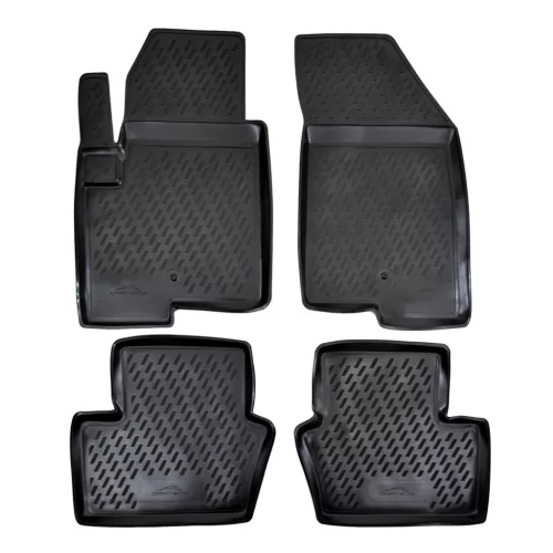 EgriAuto 3D covorașe de cauciuc premium cu capse Jeep Compass 2009-2017