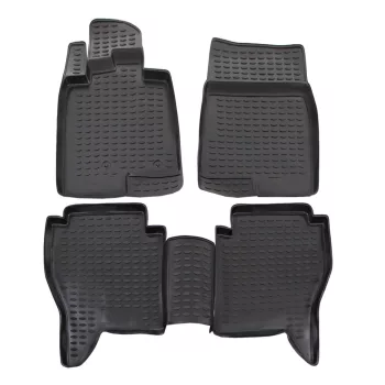   EgriAuto covoare auto 3D premium cu prindere MITSUBISHI Pajero IV 2007-2018