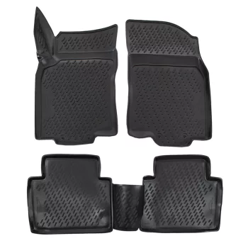   EgriAuto 3D covorașe de cauciuc premium cu capse Nissan X-Trail T32 X-Trail T32 2014-2021