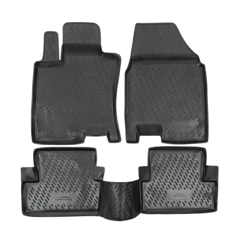 EgriAuto 3D covorașe de cauciuc premium cu capse Nissan Qashqai J10 2007-2014