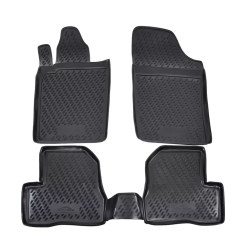 EgriAuto 3D covorașe de cauciuc premium cu capse Peugeot 206 1998-2009