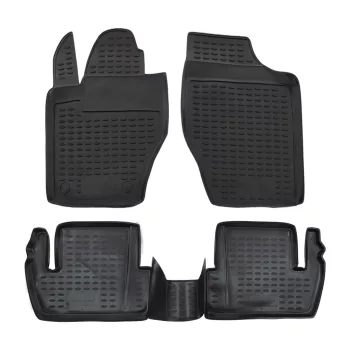   EgriAuto 3D covorașe de cauciuc premium cu capse Peugeot 307 2001-2008