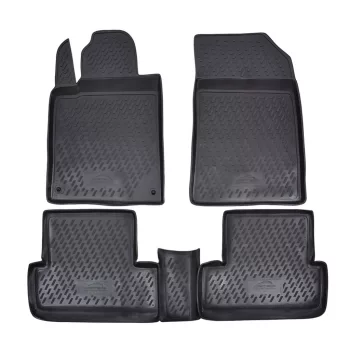   EgriAuto covoare auto 3D premium cu prindere PEUGEOT 407 2004-2012