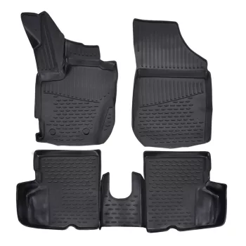   EgriAuto covoare auto 3D premium cu prindere RENAULT Captur 2013-