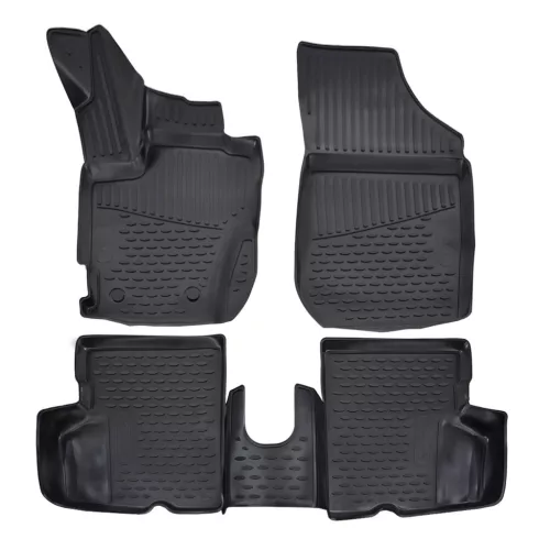 EgriAuto 3D covorașe de cauciuc premium cu capse Renault Captur 2013-