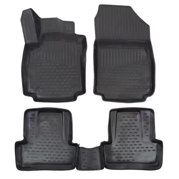   EgriAuto 3D covorașe de cauciuc premium cu capse Renault Clio IV 2012-2019