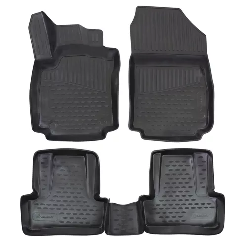 EgriAuto 3D covorașe de cauciuc premium cu capse Renault Clio IV 2012-2019