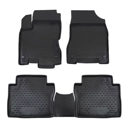 EgriAuto 3D covorașe de cauciuc premium cu capse Renault Koleos 2008-2015