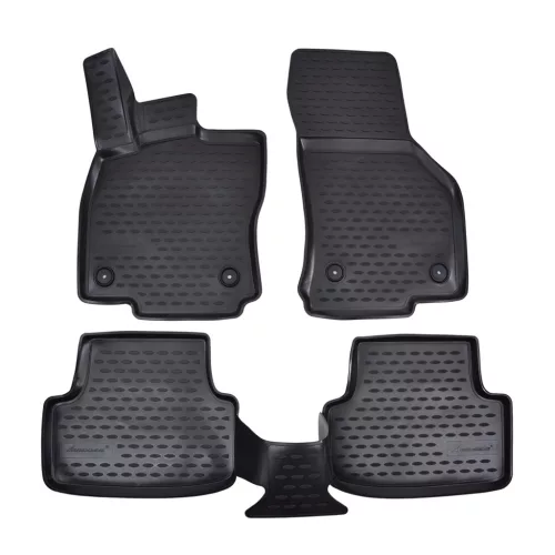 EgriAuto 3D covorașe de cauciuc premium cu capse Seat Leon 2012-2020