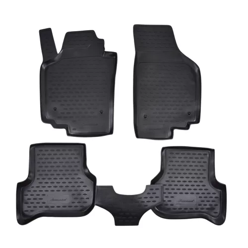 EgriAuto 3D covorașe de cauciuc premium cu capse Seat Altea 2005-2009