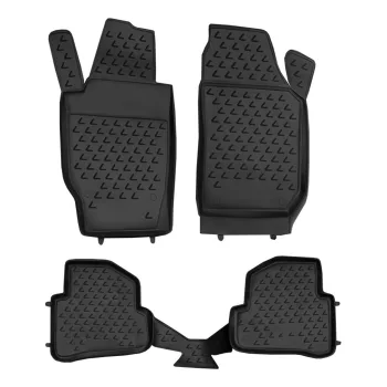   EgriAuto 3D covorașe de cauciuc premium cu capse Skoda Fabia 2007-2014 4 buc