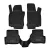 EgriAuto 3D covorașe de cauciuc premium cu capse Volkswagen Golf V VI 04/2004-2012