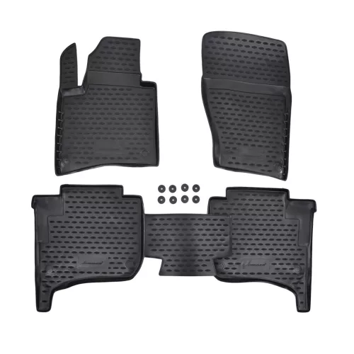 EgriAuto covoare auto 3D premium cu prindere Cayenne 2010-2018