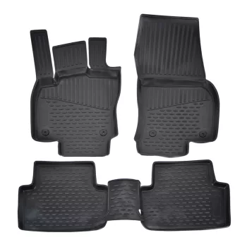   EgriAuto 3D covorașe de cauciuc premium cu capse Volkswagen Tiguan SUV 5D 2016-2024 4 buc