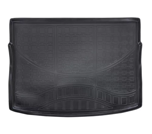EgriAuto tavă de portbagaj din cauciuc neagră Volkswagen Golf VII Hatchback 2013-2019