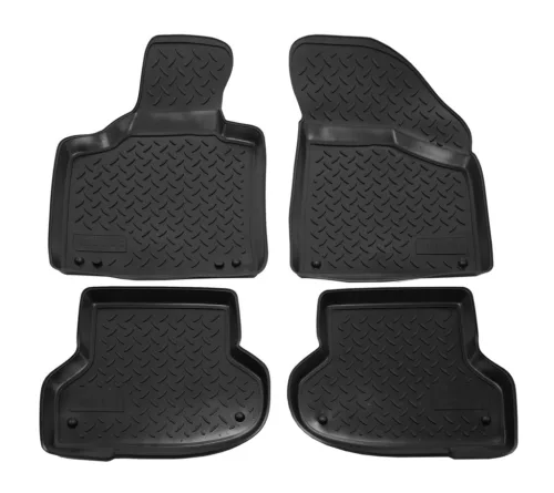 EgriAuto 3D covorașe de cauciuc premium cu capse NORM Audi A3 8P 2003-2012 4 buc