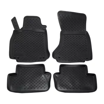   EgriAuto covoare auto premium 3D cu prindere NORM Audi A4 B8 2007-2015 4 buc.