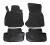 EgriAuto 3D covorașe de cauciuc premium cu capse NORM Audi A4 B8 2007-2015 4 buc