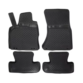   EgriAuto 3D covorașe de cauciuc premium cu capse NORM Audi Q5 2008-2016 4 buc
