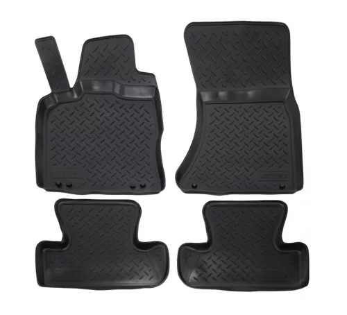 EgriAuto 3D covorașe de cauciuc premium cu capse NORM Audi Q5 2008-2016 4 buc