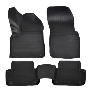   EgriAuto covoare auto 3D premium cu prindere NORM Audi Q8 (5-miest) 2018- 4 buc.