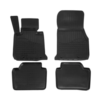   EgriAuto 3D covorașe de cauciuc premium cu capse NORM Bmw 3 F30/F31 2011-2018 4 buc