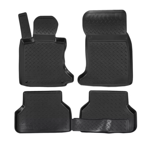 EgriAuto 3D covorașe de cauciuc premium cu capse NORM Bmw 5 E60/E61 2003-2010 4 buc