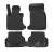 EgriAuto 3D covorașe de cauciuc premium cu capse NORM Bmw 5 E60/E61 2003-2010 4 buc