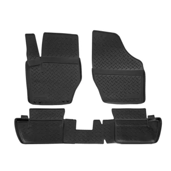   EgriAuto 3D covorașe de cauciuc premium cu capse NORM Citroen C4 2010-2018 4 buc