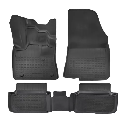EgriAuto 3D covorașe de cauciuc premium cu capse NORM Dacia Logan 3 2020- 4 buc