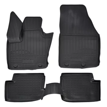   EgriAuto 3D covorașe de cauciuc premium cu capse NORM Fiat 500X 2014-