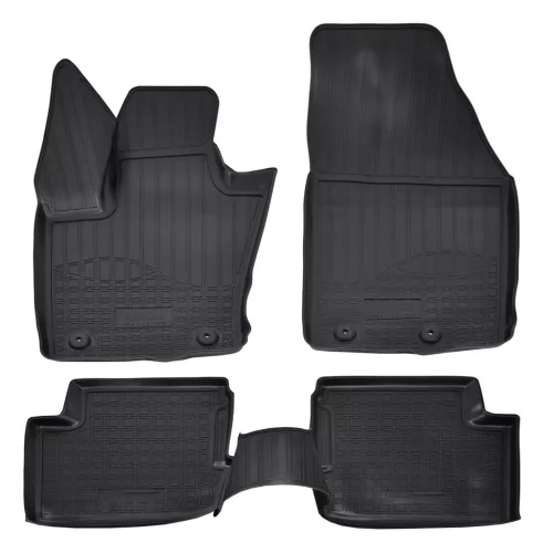 EgriAuto 3D covorașe de cauciuc premium cu capse NORM Fiat 500X 2014-