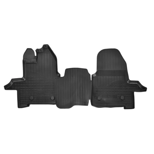 EgriAuto 3D covorașe de cauciuc premium cu capse NORM Ford Transit MK4 2020- 2 buc
