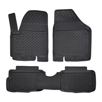   EgriAuto covoare auto 3D premium cu prindere NORM Kia Soul AM 2008-2013