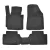 EgriAuto 3D covorașe de cauciuc premium cu capse NORM Kia Soul PS 2013-2019