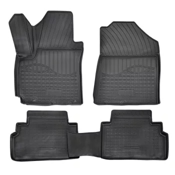   EgriAuto 3D covorașe de cauciuc premium cu capse NORM Kia Soul SK 2019-