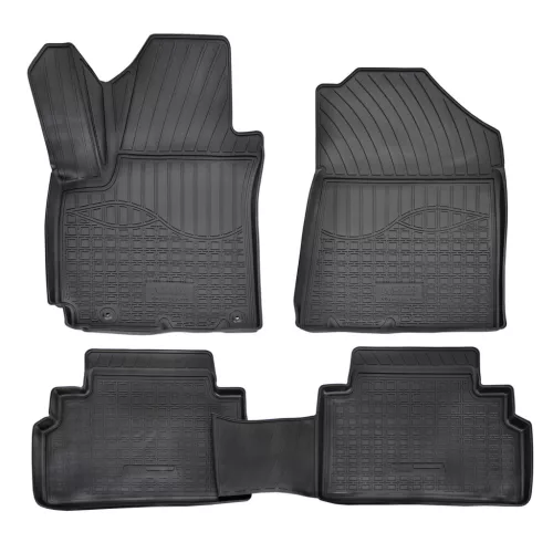 EgriAuto 3D covorașe de cauciuc premium cu capse NORM Kia Soul SK 2019-