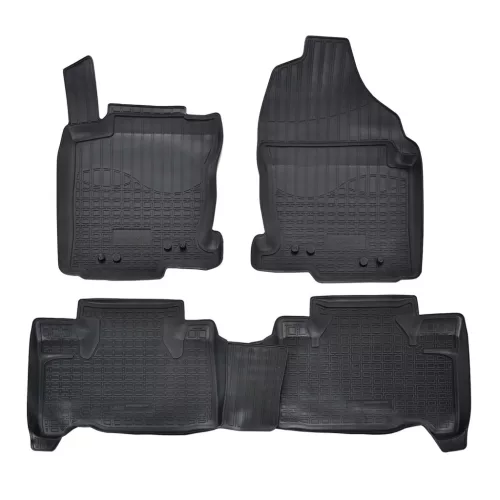 EgriAuto 3D covorașe de cauciuc premium cu capse NORM Lexus NX 2014-2021