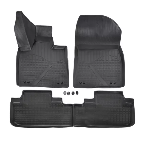 EgriAuto 3D covorașe de cauciuc premium cu capse NORM Lexus RX 2015-2022 4 buc