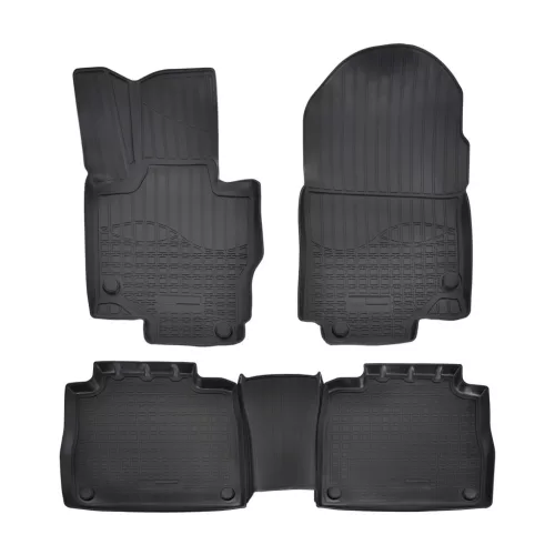 EgriAuto 3D covorașe de cauciuc premium cu capse NORM Mercedes-Benz GLS II X167 2019- 5 buc