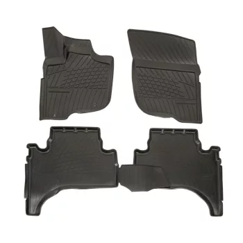   EgriAuto 3D covorașe de cauciuc premium cu capse NORM Mitsubishi L200 2007-2015 4 buc