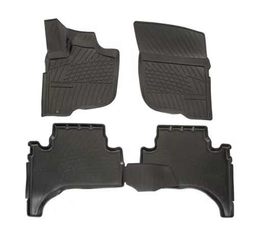 EgriAuto 3D covorașe de cauciuc premium cu capse NORM Mitsubishi L200 2007-2015 4 buc