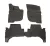 EgriAuto 3D covorașe de cauciuc premium cu capse NORM Mitsubishi L200 2007-2015 4 buc