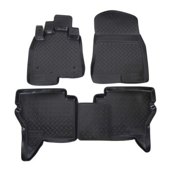   EgriAuto covoare auto 3D premium cu prindere NORM Pajero IV 2007-2018