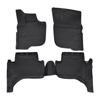   EgriAuto 3D covorașe de cauciuc premium cu capse NORM Mitsubishi L200 2015-