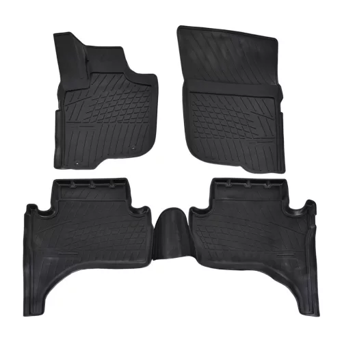 EgriAuto 3D covorașe de cauciuc premium cu capse NORM Mitsubishi L200 2015-