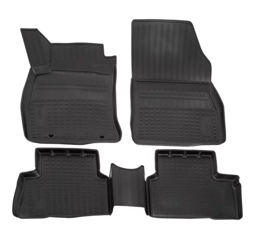 EgriAuto 3D covorașe de cauciuc premium cu capse NORM Nissan Juke 2010-2018 4 buc